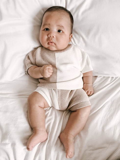 luna-luca-color-block-set Luna and Luca Newborn Baby Clothes